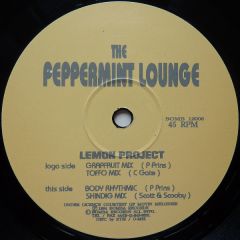 Peppermint Lounge - Peppermint Lounge - Lemon Project - Bomba