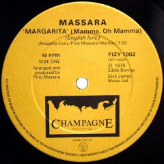 Massara - Massara - Margarita (Mamma, Oh Mamma) - Champagne Records