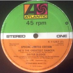 Sister Sledge - Sister Sledge - He's The Greatest Dancer - Atlantic