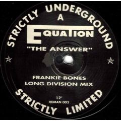 Equation - Equation - The Answer - Strictly Underground