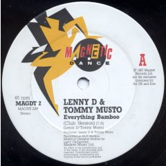 Lenny D & Tommy Musto - Lenny D & Tommy Musto - Everything Bamboo - Magnetic Dance