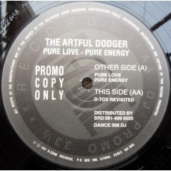 Artful Dodger - Artful Dodger - Pure Love, Pure Energy - D Zone