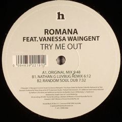Romana - Romana - Try Me Out - Hussle