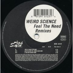 Weird Science - Weird Science - Feel The Need (Remixes) - Milk & Sugar
