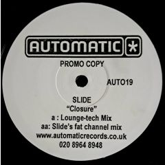 Slide - Slide - Closure - Automatic Records
