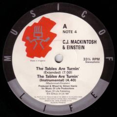 Cj Mackintosh & Einstein - Cj Mackintosh & Einstein - The Tables Are Turnin' - Music Of Life