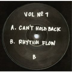DJ Flavours - DJ Flavours - Can't Hold Back / Rhythm Flow - Ruff On Wax