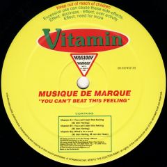 Musique De Marque - Musique De Marque - You Can't Beat This Feeling - Vitamin