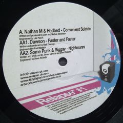 Nathan M & Hedbed / Dawson - Nathan M & Hedbed / Dawson - Convenient Suicide / Faster And Faster - Relapse