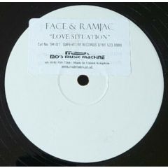 Face & Ramjac - Face & Ramjac - Love Situation - Safehouse Records