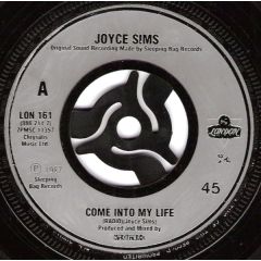 Joyce Sims - Joyce Sims - Come Into My Life - London Records