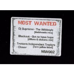 DJ Supreme - DJ Supreme - Tha Wildstyle (Remix) - Most Wanted