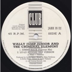 Wally Jump Junior And The Criminal Element - Wally Jump Junior And The Criminal Element - Jummp-Back - Club