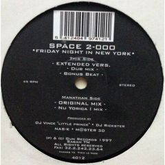 Space 2-000 - Space 2-000 - Friday Night In New York - Gun Records