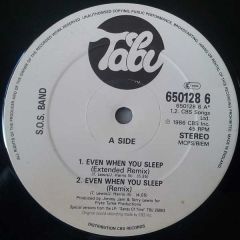 Sos Band - Sos Band - Even When You Sleep - Tabu