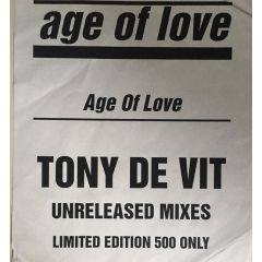 Age Of Love - Age Of Love - Age Of Love (Tony De Vit Remix) - White