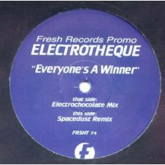 Electrotheque - Electrotheque - Everyone's A Winner - Fresh