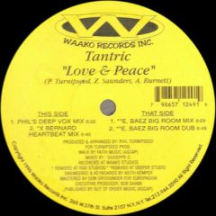 Tantric - Tantric - Love & Peace - Waako Records