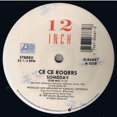 Ce Ce Rogers - Ce Ce Rogers - Someday - Atlantic Re-Press