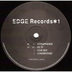 DJ Edge - DJ Edge - *1 - Edge Records