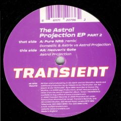 Astral Projection - Astral Projection - The Astral Projection EP Part 2 - Transient Records