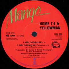 Home T & Yellowman - Home T & Yellowman - Mr. Consular - Mango