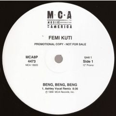 Femi Kuti - Femi Kuti - Beng Beng Beng - MCA