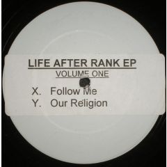 Space Frog / Unknown Artist - Space Frog / Unknown Artist - Life After Rank EP (Volume One) - White