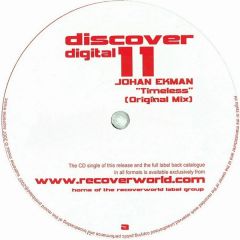 Johan Ekman - Johan Ekman - Timeless - Discover Digital