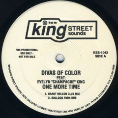 Divas Of Colour - Divas Of Colour - One More Time - King Street