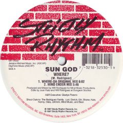Sun God - Sun God - Where - Strictly Rhythm
