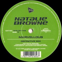 Natalie Browne - Natalie Browne - Marvellous - Almighty Records