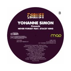 Yohanne Simon Feat Stacey King - Yohanne Simon Feat Stacey King - Never Forget - Follow Up 1