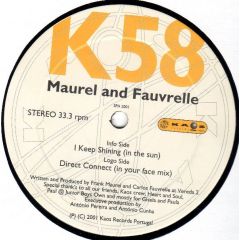 Maurel & Fauvrelle - Maurel & Fauvrelle - I Keep Shining - Kaos