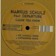 Markus Schulz & Departure - Markus Schulz & Departure - Cause You Know - Coldharbour Recordings