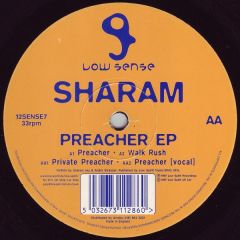 Sharam - Sharam - Preacher EP - Low Sense