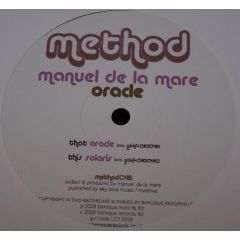 Manuel De La Mare - Manuel De La Mare - Oracle - Method
