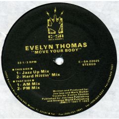 Evelyn Thomas - Evelyn Thomas - Move Your Body - Esa Records