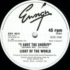 Light Of The World - I Shot The Sheriff - Ensign