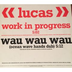Lucas - Lucas - Wau Wau Wau - WEA