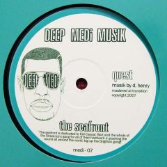 Quest - Quest - The Seafront / Deep Inside - Deep Medi Musik