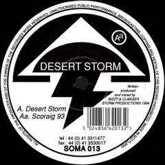 Desert Storm - Desert Storm - Desert Storm / Scoraig 93 - Soma Quality Recordings