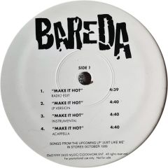 Bareda - Bareda - Make It Hot - Clockwork