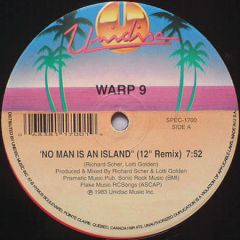 Warp 9 - Warp 9 - Nunk / Light Years Away / No Man Is An Island - Unidisc