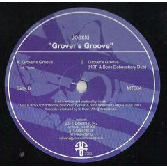 Joeski - Joeski - Grover's Groove - Mother Tongue
