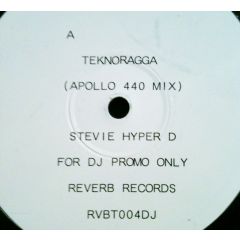 Stevie Hyper D. - Stevie Hyper D. - Teknoragga - Reverb Records