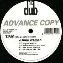 The People Movers - The People Movers - C Lime Woman - The Dub