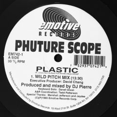 Phuture Scope - Phuture Scope - Plastic / Hands Of Time (Clear Vinyl) - Emotive