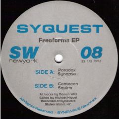 Sy Quest - Sy Quest - Freeforms EP - Synewave 