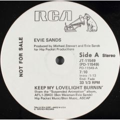 Evie Sands - Evie Sands - Keep My Lovelight Burnin - RCA